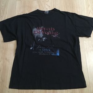 Dennis DeYoung styx 2006 tour t shirt
